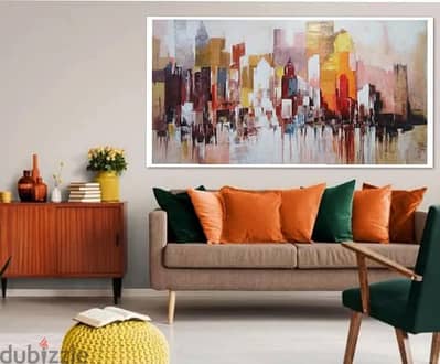 لوحات فنية رسم يدوي وطباعة