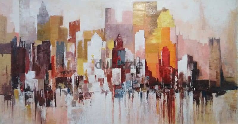 لوحات فنية رسم يدوي وطباعة 6