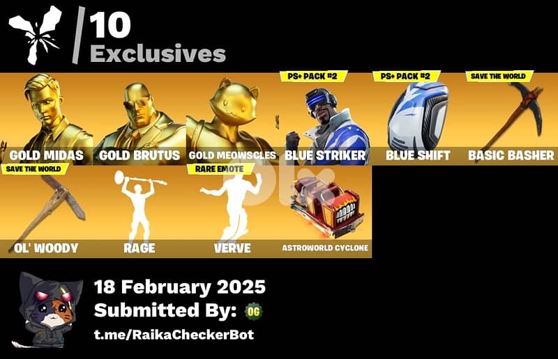 Fortnite account for sale 1