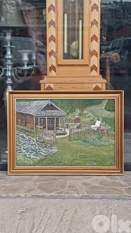 لوحة رسم زيتي 1