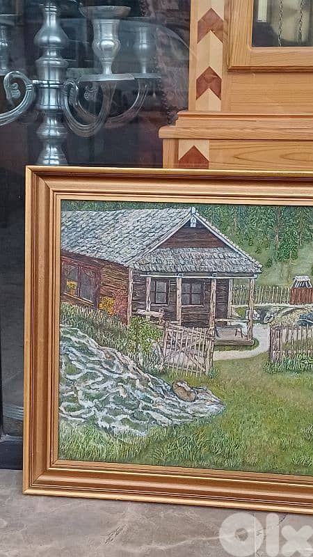 لوحة رسم زيتي 4