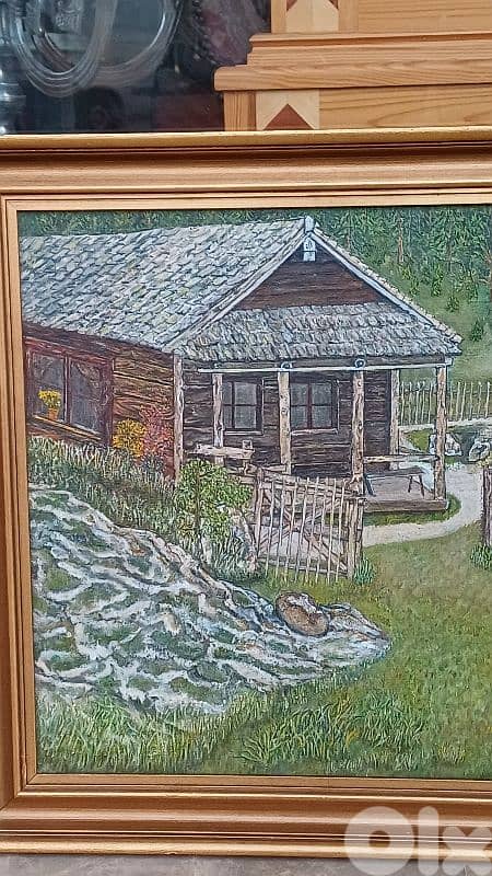 لوحة رسم زيتي 5