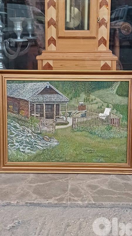 لوحة رسم زيتي 6