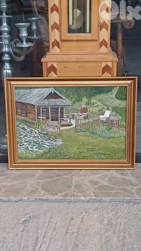 لوحة رسم زيتي 7