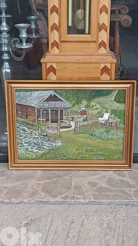 لوحة رسم زيتي 8