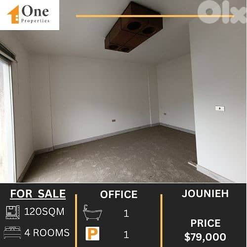 OFFICE FOR SALE IN JOUNIEH 0