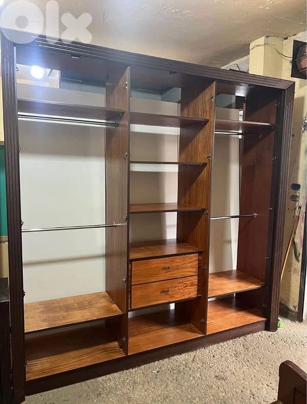 اوضة نوم شغل جورج متى ملبسة قشر تخت بفتح مكانيزيوم 3