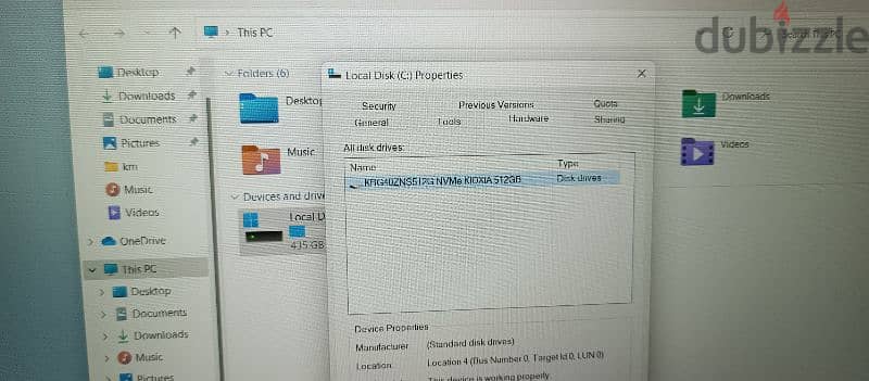 Dell laptop like new 5