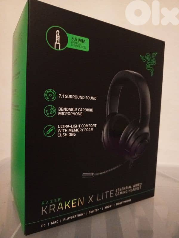 Razer Kraken X Lite Headphones 1