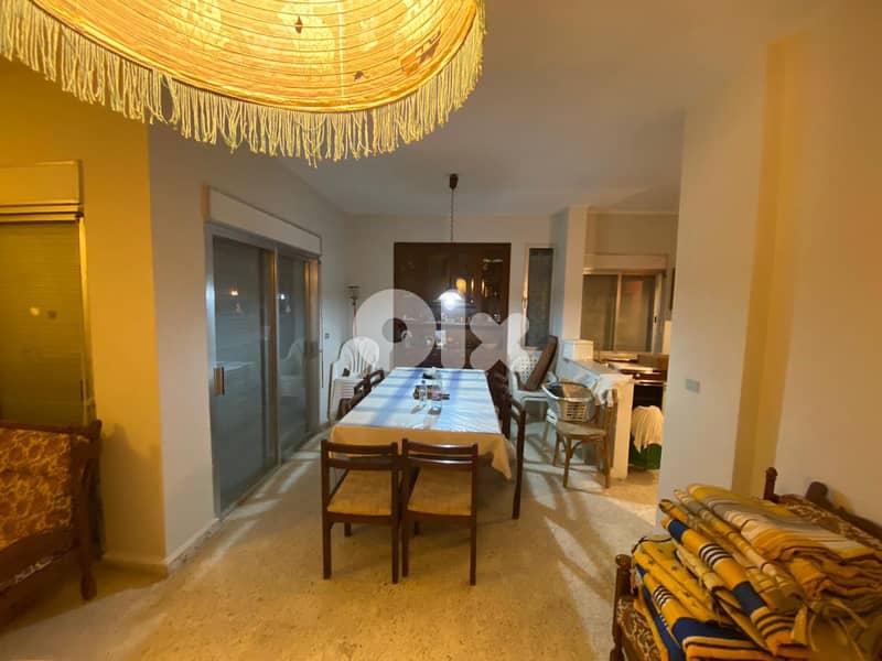 Furnished Apartment+Mountain View 4 Rent in Hrajel - شقة للايجار حراجل 0