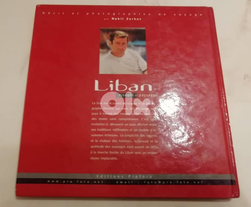 Liban "Visages et paysages" livre par "Nabil Zorkot" 2002 6