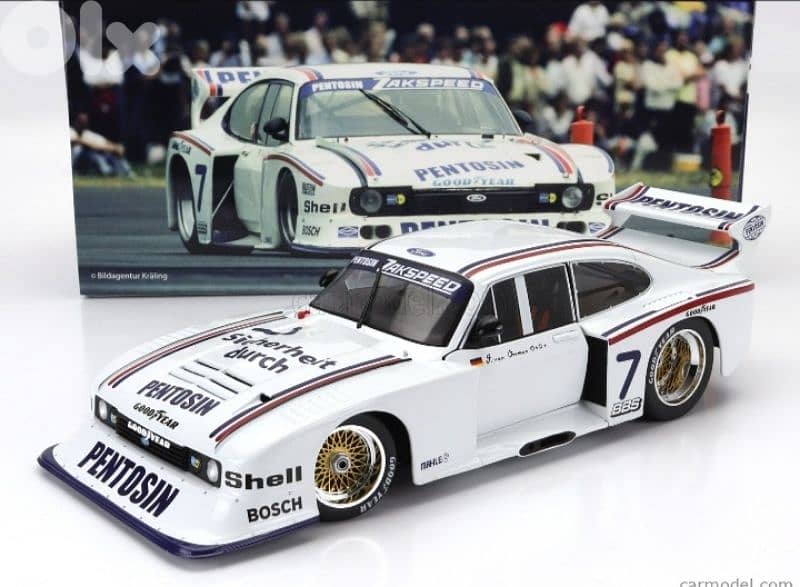 Ford Capri Turbo Gr. 5 (DRM Zakspeed 1983) diecast car model 1;18. 0