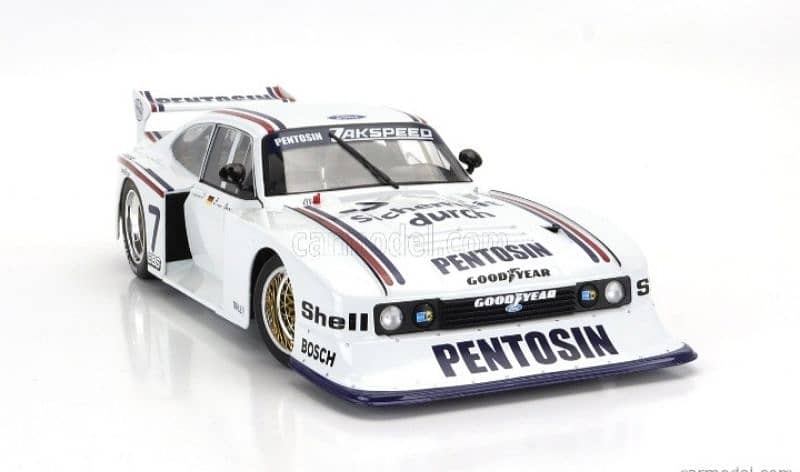 Ford Capri Turbo Gr. 5 (DRM Zakspeed 1983) diecast car model 1;18. 3