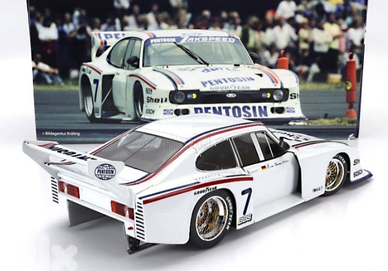 Ford Capri Turbo Gr. 5 (DRM Zakspeed 1983) diecast car model 1;18. 4