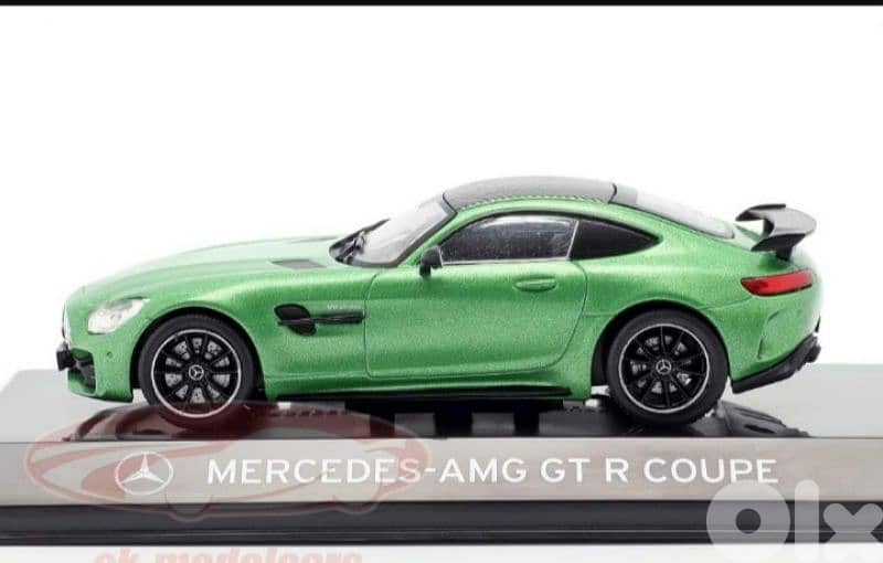 Mercedes AMG GT R (C190) diecast car model 1;43. 2
