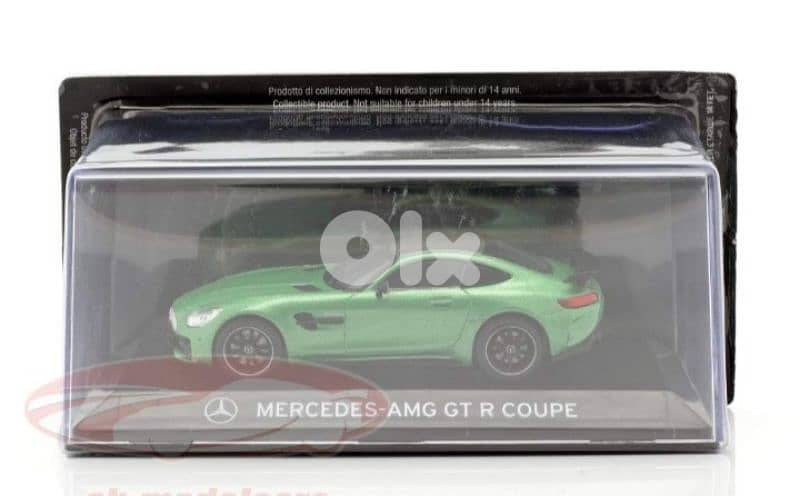 Mercedes AMG GT R (C190) diecast car model 1;43. 5