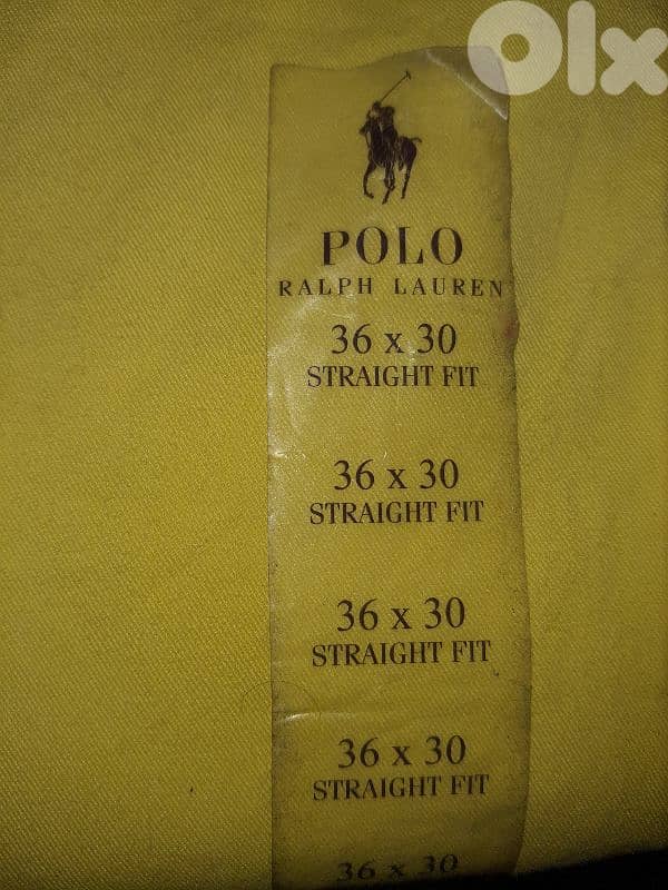 RALPH LAUREN ORIFINAL CHINO PANT 1