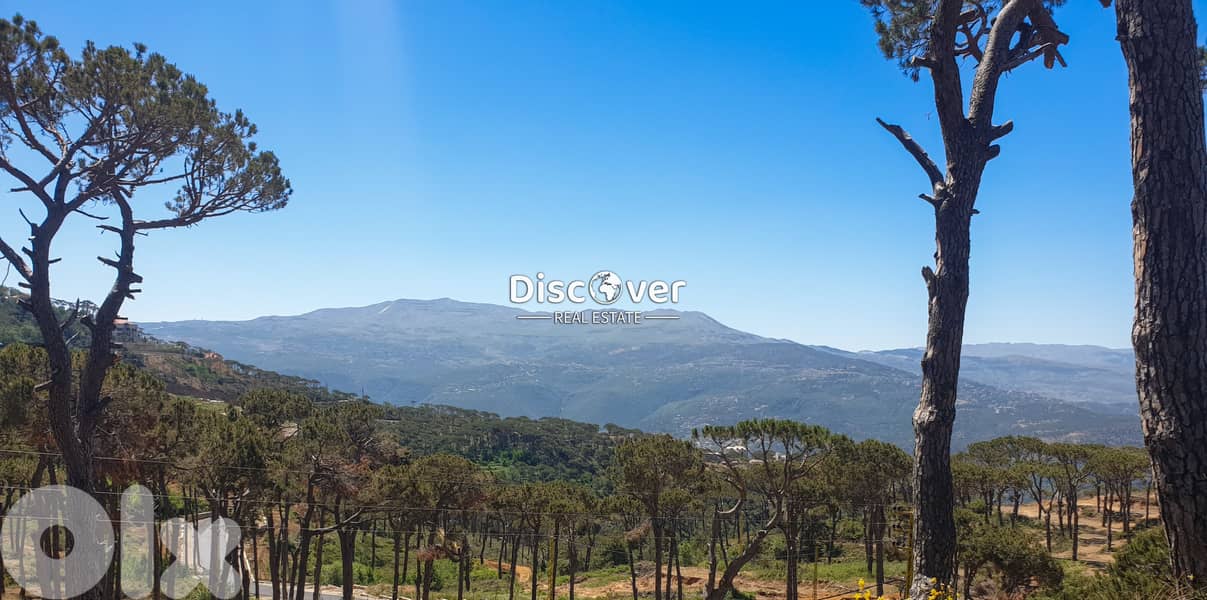 Breathtaking Mountain & Pine Views | Land for sale in Dhour Choueir 0