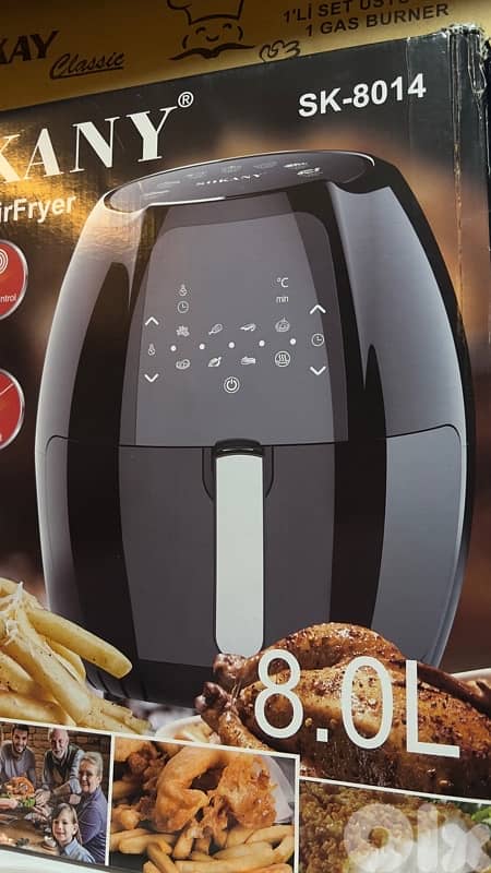 Sokany 8L XXL Digital Air fryer 1