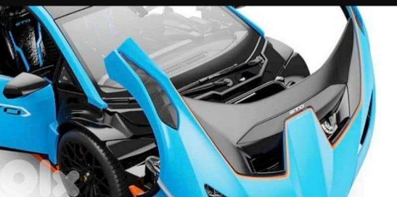 Lamborghini Huracan STO 2021 diecast car model 1;18. 6