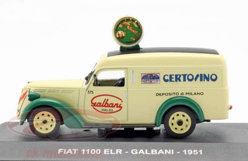 Fiat 1100 Van 1951 diecast car model 1;43. 2