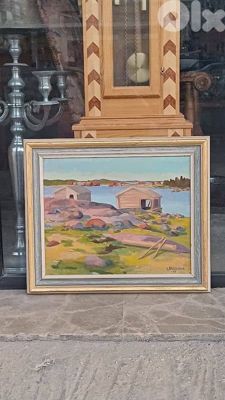 لوحة رسم زيتي 0