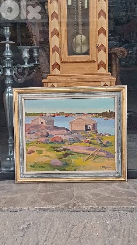 لوحة رسم زيتي 1