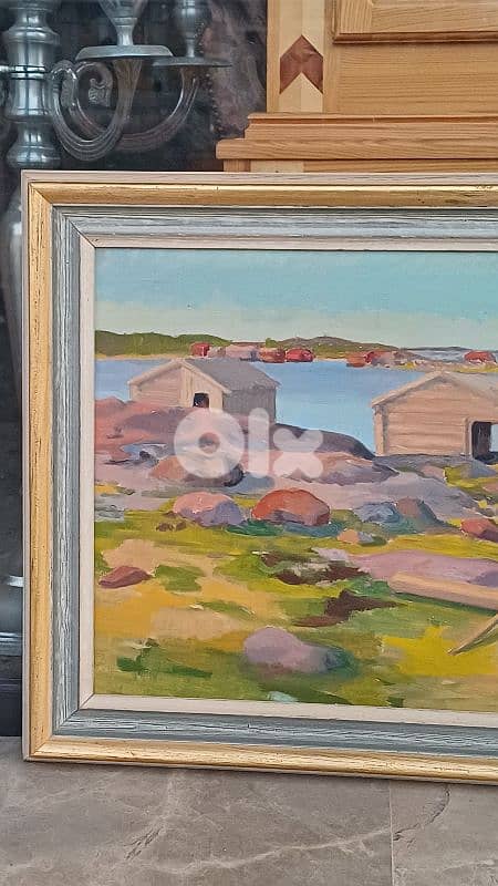 لوحة رسم زيتي 4