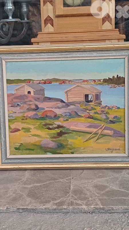 لوحة رسم زيتي 5