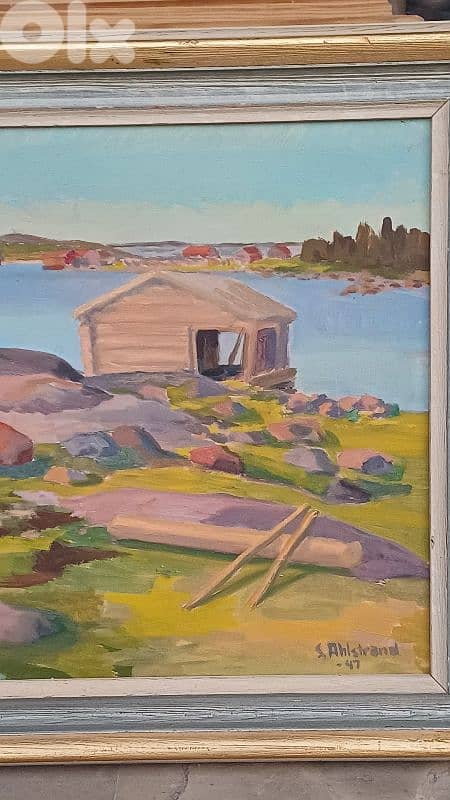 لوحة رسم زيتي 6