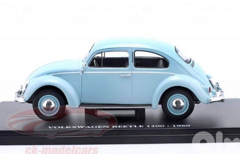 VW Beetle 1200 (1960) diecast car model 1:24. 2