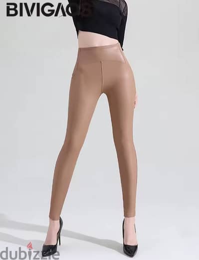 push up leather legging