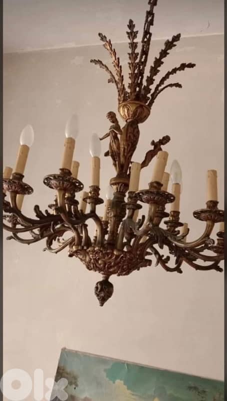 ثريات نحاس 1