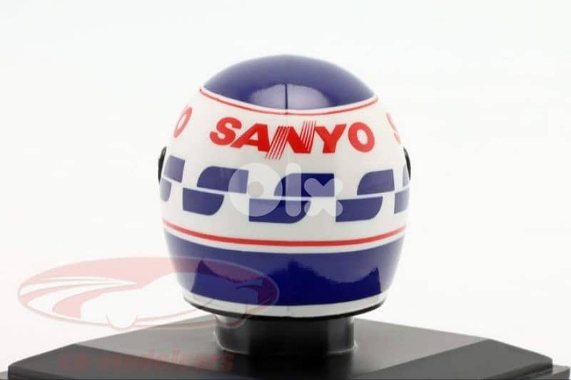 Luis Perez Sala (Team Minardi 1989) Plastic Helmet model 1:5 3