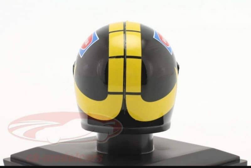 Carlos Pace (Team Martini Racing 1975) Plastic Helmet model 1:5. 4