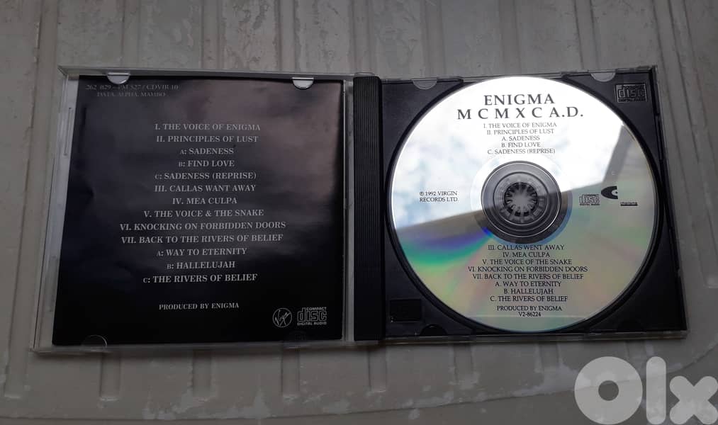 Enigma cd album 1