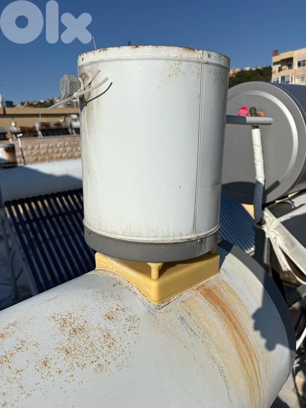 High pressure Water Solar Energy tubes, Tank & Base 4