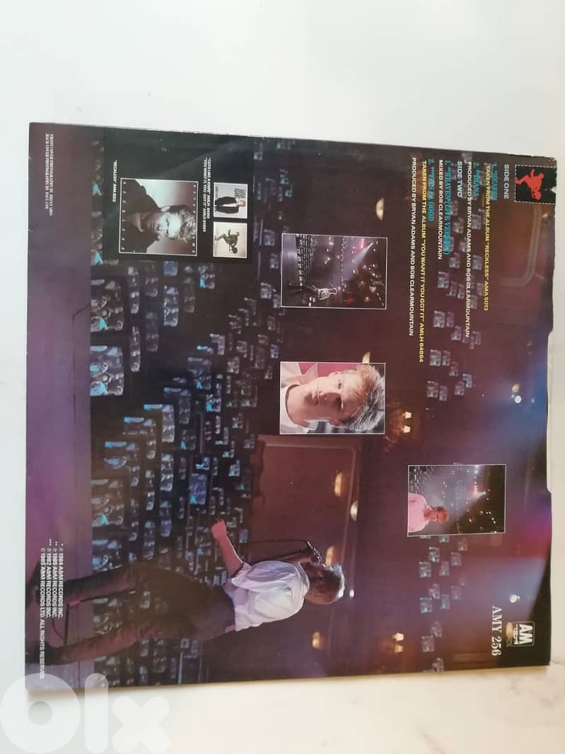 Bryan Adams "Heaven" 45T 12" 1