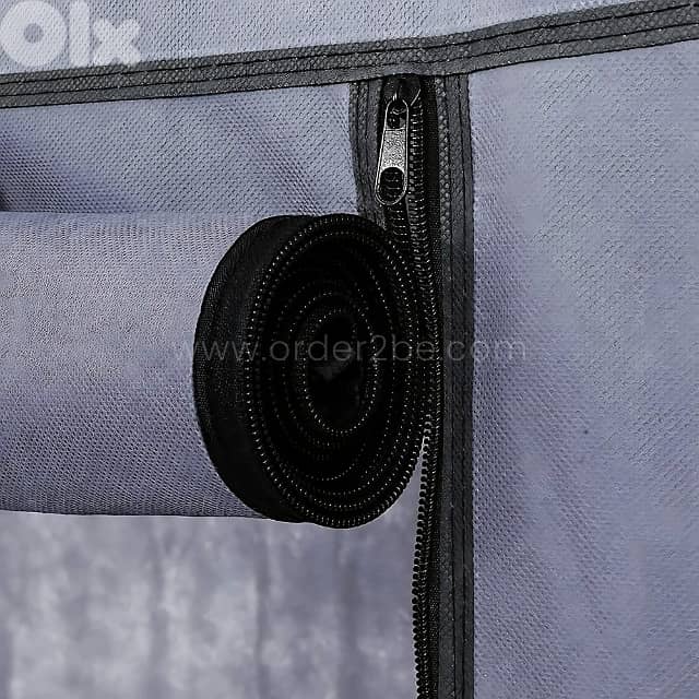 Double Shoe Rack – Space-Saving 34-Pair Organizer w/ Cover 3