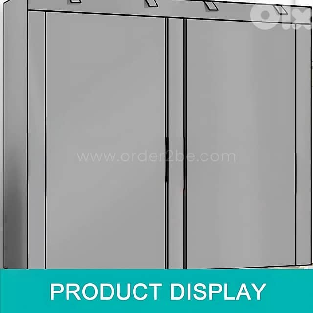 Double Shoe Rack – Space-Saving 34-Pair Organizer w/ Cover 5