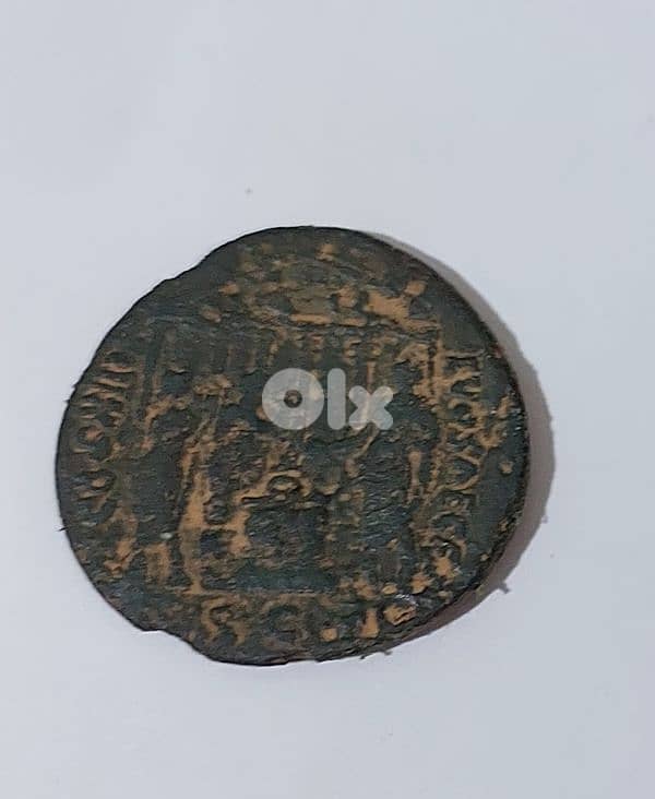 Ancient Roman  Bronze Coin for Emperor Domitian Rome Mint year 88 AD 1