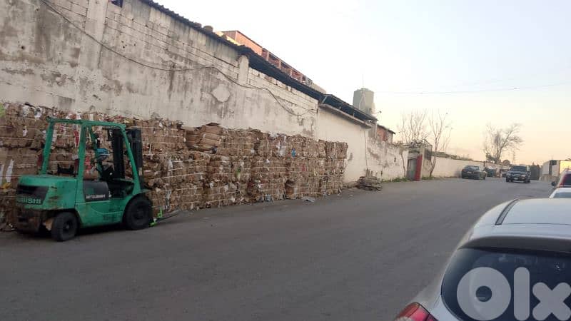 land industrial for sale in dekweneh أرض صناعية للبيع في الدكوانة 0