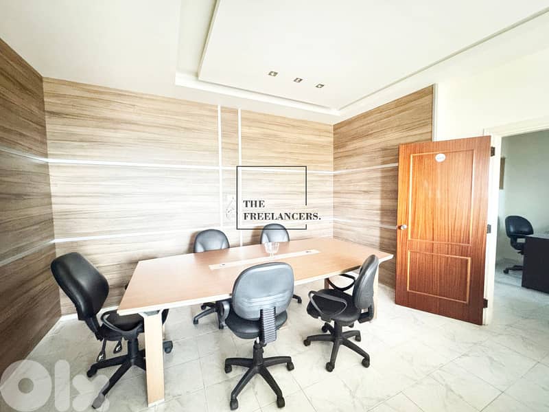 Furnished office for rent  Antelias مكتب مفروش للإيجار انطلياس FIR2773 0