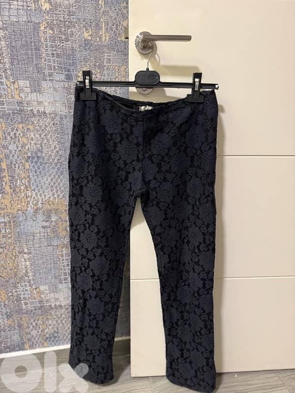 jus dorange paris, set black lace from abc like new, super classy 1