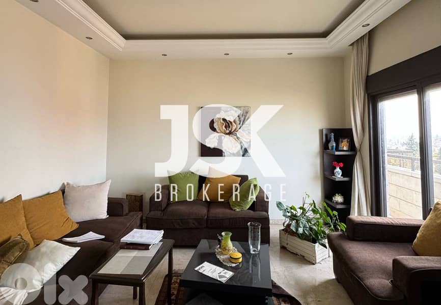 L17083-2-Bedroom Apartment With Seaview For Sale in Jal El Dib 0