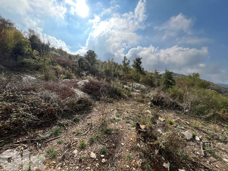 HOT DEAL, Land+Mountain view 4 sale Mechmech | Jbeil-أرض للبيع في مشمش 1