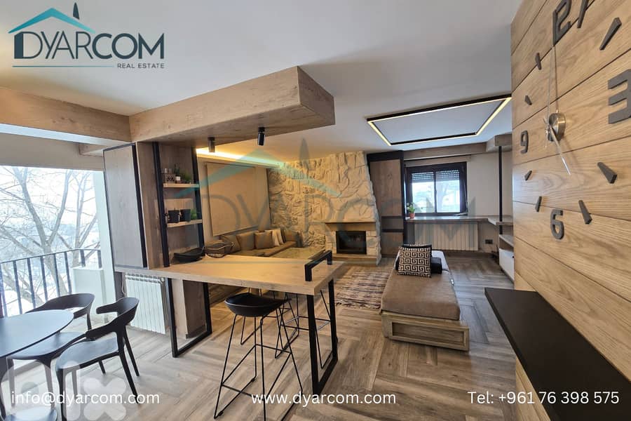 DY2324 - Kfardebian Ouyoun el Siman Furnished Chalet for Sale! 7