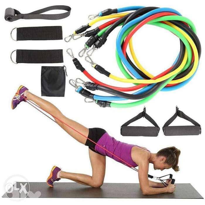 Resistance Bands High quality 11 pcs/set material latex 2