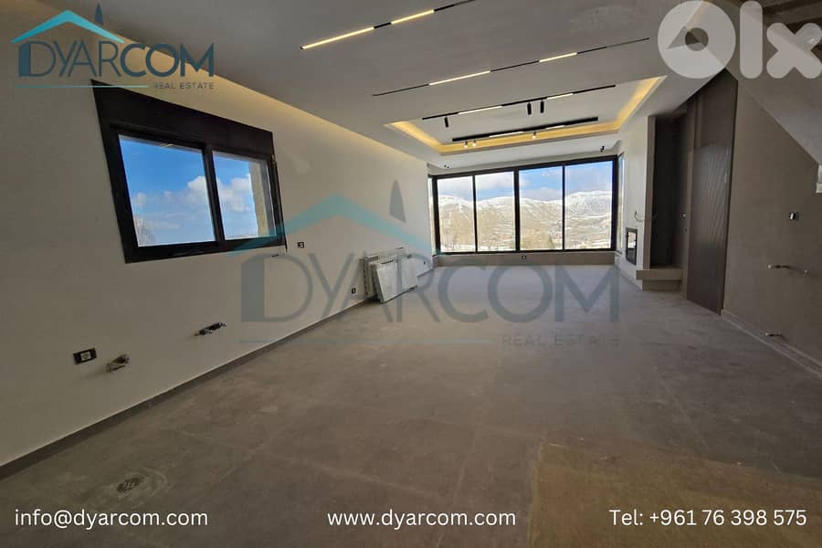 DY2329 - Kfardebian, Tilal el Asal Duplex Chalet for Sale! 8