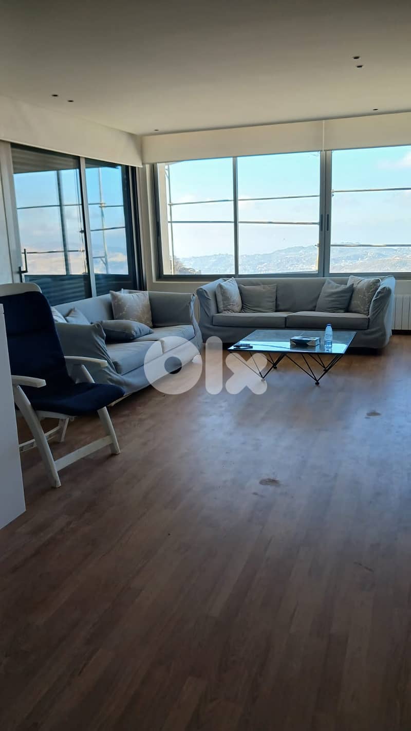 LUX  New Semi Furnished Duplex+Garden 4 Sale in Fakra - للبيع في فقرا 0